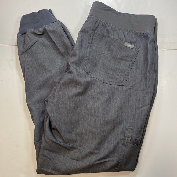 FIGS Womens Zamora Scrub Pants Graphite Size Medium Nursing Medical - Picture 1 of 8
